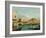 Mole Und Riva Degli Schiavoni as Seen from Bacino Di S.Marco-Canaletto-Framed Giclee Print