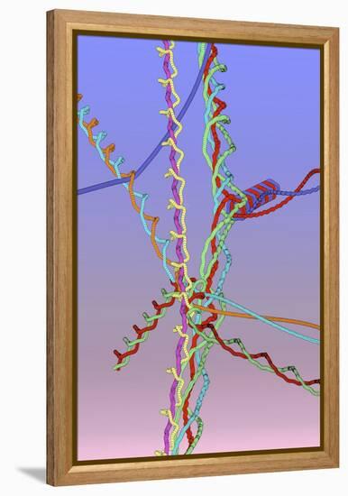 Molecular Collisions-Eric Heller-Framed Premier Image Canvas