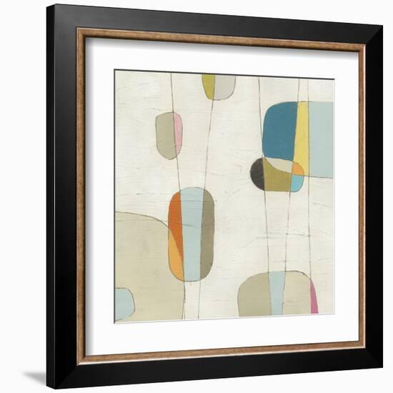 Molecular Motion II-Erica J. Vess-Framed Art Print