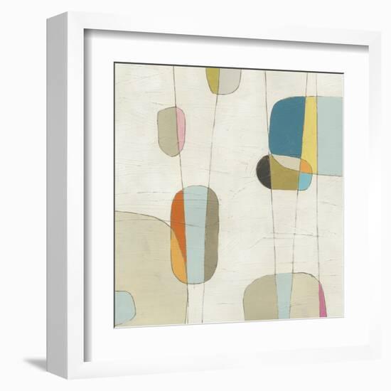 Molecular Motion II-Erica J. Vess-Framed Art Print