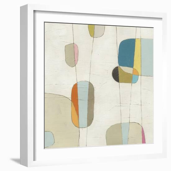 Molecular Motion II-Erica J. Vess-Framed Art Print