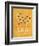 Molecule Honey-TypeLike-Framed Art Print