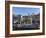 Moliceiro Boats Docked by Art Nouveau Style Buildings Along the Central Canal, Aveiro, Beira Litora-Stuart Forster-Framed Photographic Print