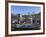 Moliceiro Boats Docked by Art Nouveau Style Buildings Along the Central Canal, Aveiro, Beira Litora-Stuart Forster-Framed Photographic Print