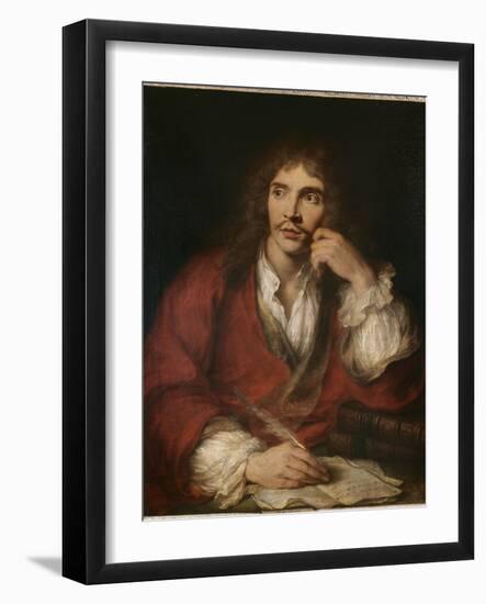 Molière à sa table de travail-Antoine Coypel-Framed Giclee Print