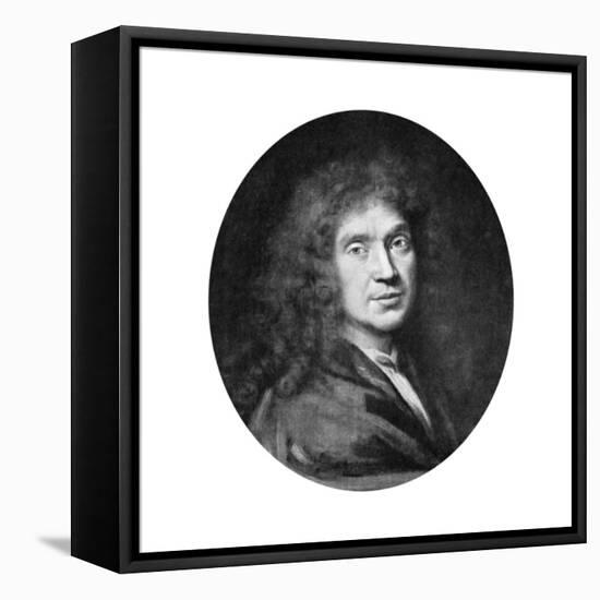 Moliere, French Theatre Writer, Director and Actor, 17th Century-Pierre Mignard-Framed Premier Image Canvas