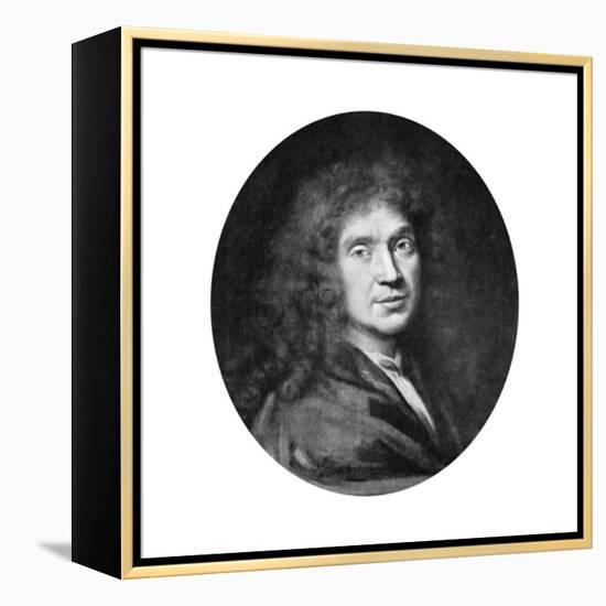 Moliere, French Theatre Writer, Director and Actor, 17th Century-Pierre Mignard-Framed Premier Image Canvas