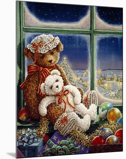 Molly and Sugar Bear-Janet Kruskamp-Mounted Art Print