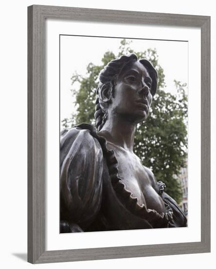 Molly Malone Statue,, Grafton Street, Dublin, Republic of Ireland, Europe-Martin Child-Framed Photographic Print