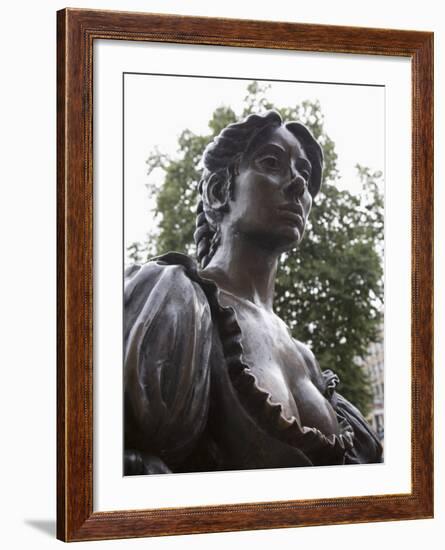 Molly Malone Statue,, Grafton Street, Dublin, Republic of Ireland, Europe-Martin Child-Framed Photographic Print