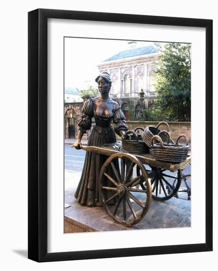 Molly Malone Statue, Grafton Street, Dublin, Republic of Ireland, Europe-Hans Peter Merten-Framed Photographic Print