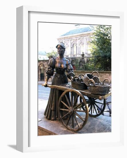 Molly Malone Statue, Grafton Street, Dublin, Republic of Ireland, Europe-Hans Peter Merten-Framed Photographic Print