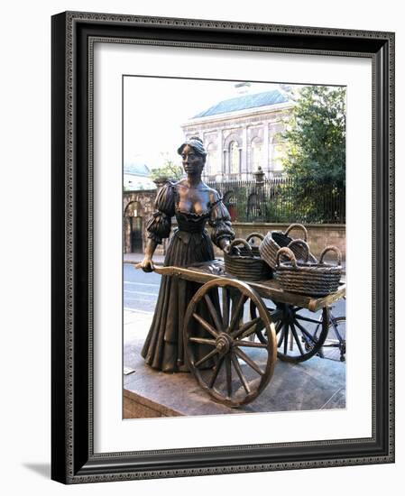 Molly Malone Statue, Grafton Street, Dublin, Republic of Ireland, Europe-Hans Peter Merten-Framed Photographic Print