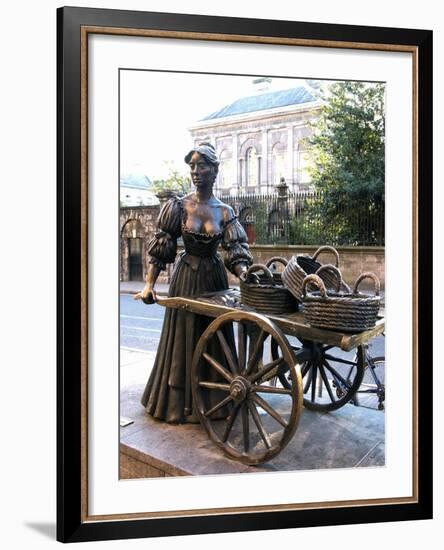 Molly Malone Statue, Grafton Street, Dublin, Republic of Ireland, Europe-Hans Peter Merten-Framed Photographic Print