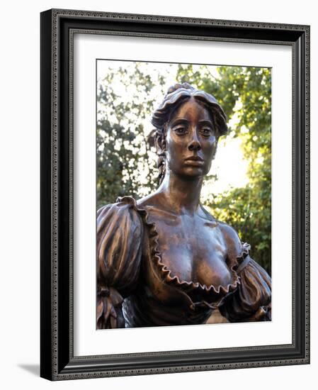 Molly Malone Statue, Grafton Street, Dublin, Republic of Ireland, Europe-Hans Peter Merten-Framed Photographic Print