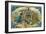 Molly Pitcher at the Cannon's Mouth-null-Framed Premium Giclee Print