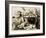 Molly Pitcher, Heroine of Monmouth-Currier & Ives-Framed Giclee Print