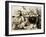 Molly Pitcher, Heroine of Monmouth-Currier & Ives-Framed Giclee Print