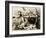 Molly Pitcher, Heroine of Monmouth-Currier & Ives-Framed Giclee Print