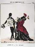 L'Ordre Et La Constitution, 1871, from Series 'Les Silhouettes De 1871', Paris Commune-Moloch-Framed Giclee Print