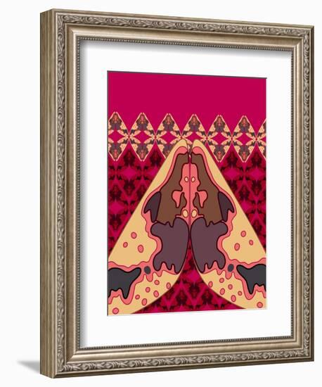 Molten Lava Lamp-Belen Mena-Framed Giclee Print