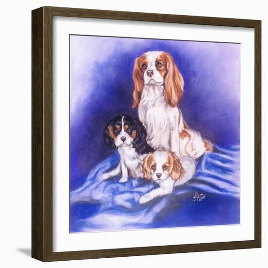 Mom and the Boys-Barbara Keith-Framed Giclee Print