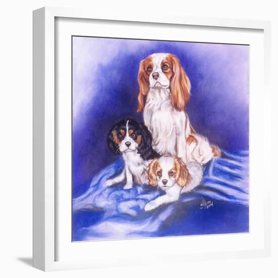 Mom and the Boys-Barbara Keith-Framed Giclee Print