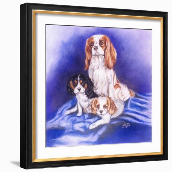 Mom and the Boys-Barbara Keith-Framed Giclee Print