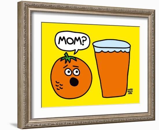 Mom OJ-Todd Goldman-Framed Art Print