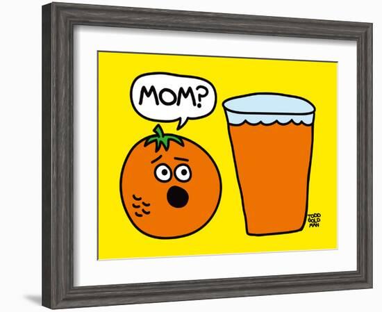 Mom OJ-Todd Goldman-Framed Art Print