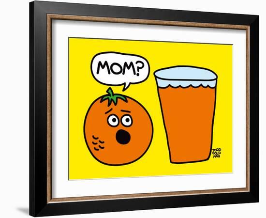 Mom OJ-Todd Goldman-Framed Art Print