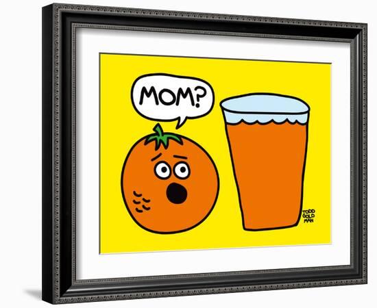 Mom OJ-Todd Goldman-Framed Art Print