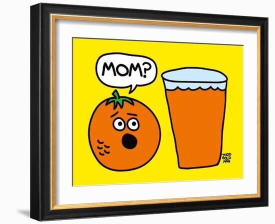 Mom OJ-Todd Goldman-Framed Art Print