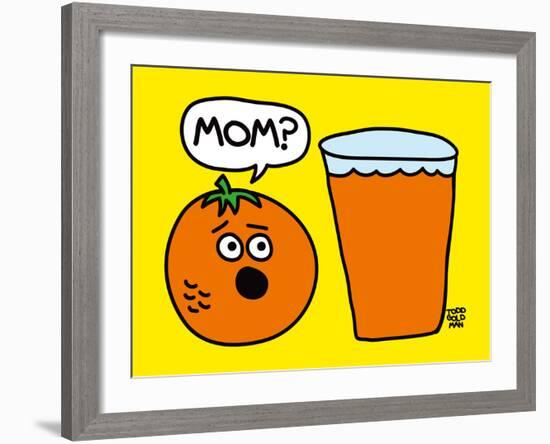 Mom OJ-Todd Goldman-Framed Giclee Print