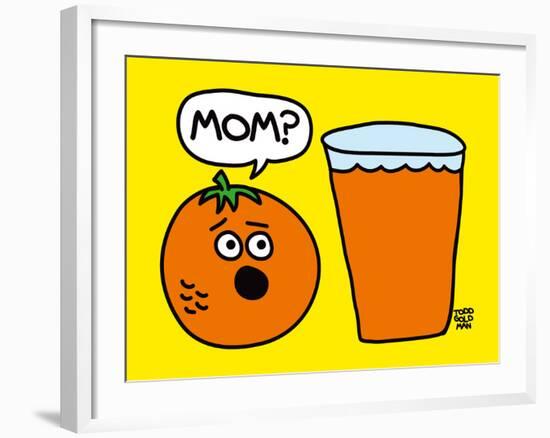 Mom OJ-Todd Goldman-Framed Giclee Print