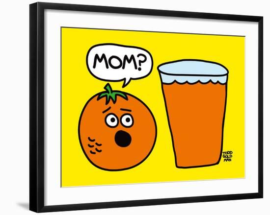 Mom OJ-Todd Goldman-Framed Giclee Print