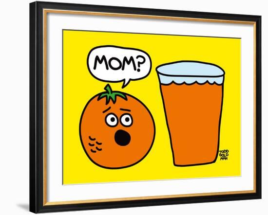 Mom OJ-Todd Goldman-Framed Giclee Print