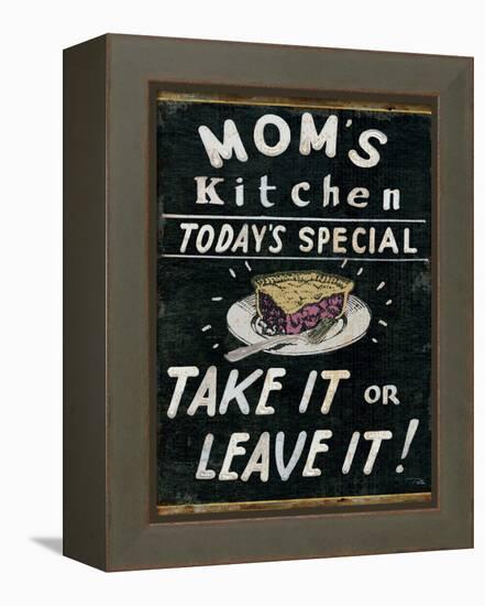 Mom's Kitchen-Pela Design-Framed Stretched Canvas