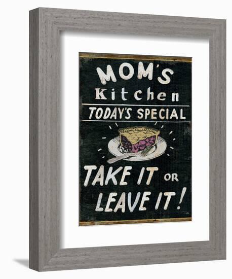 Mom's Kitchen-Pela Design-Framed Art Print
