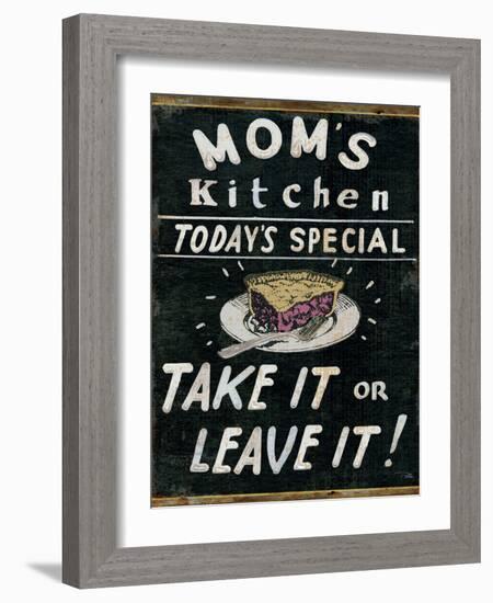 Mom's Kitchen-Pela Design-Framed Art Print