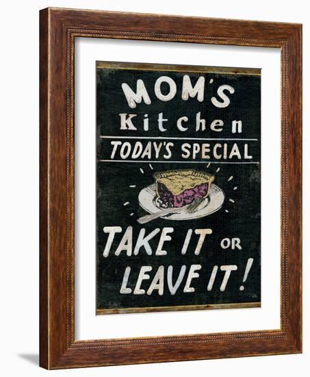 Mom's Kitchen-Pela Design-Framed Art Print