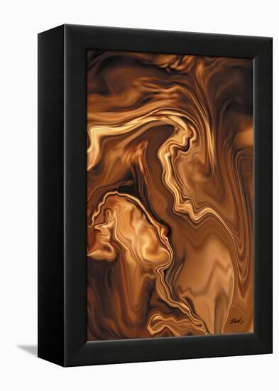 Moment Before the Kiss-Rabi Khan-Framed Stretched Canvas