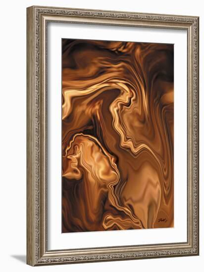 Moment Before the Kiss-Rabi Khan-Framed Art Print