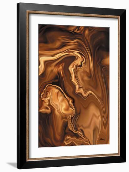 Moment Before the Kiss-Rabi Khan-Framed Art Print