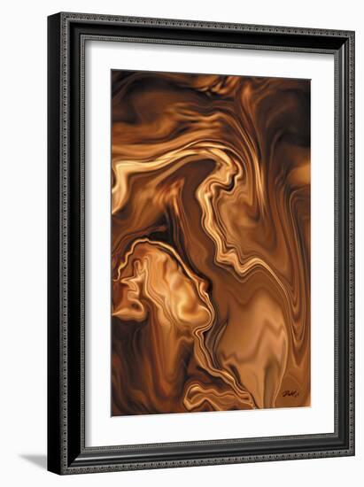 Moment Before the Kiss-Rabi Khan-Framed Art Print