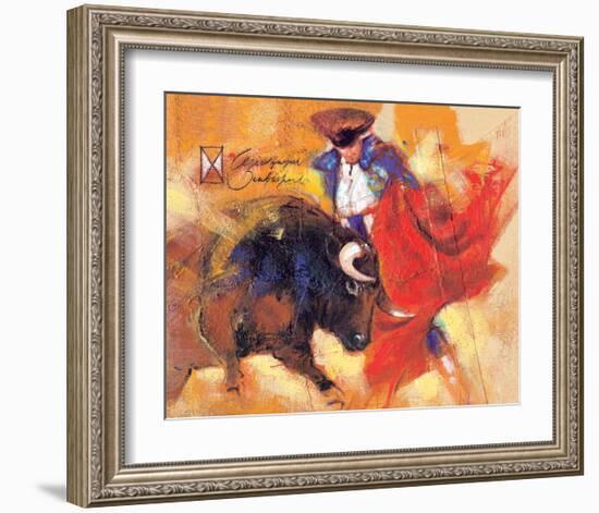 Moment of Concentration-Joadoor-Framed Art Print