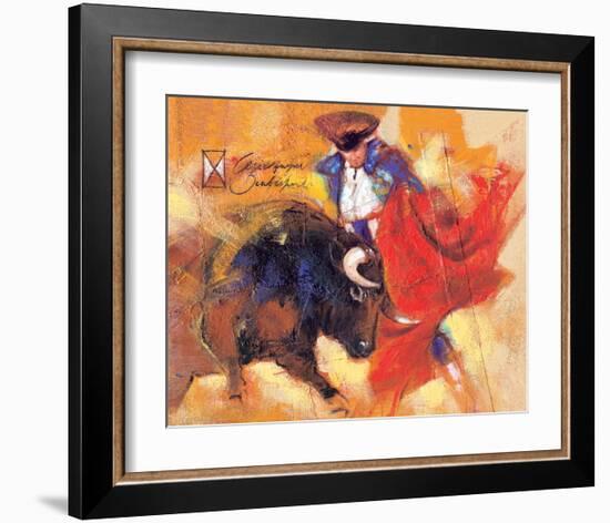 Moment of Concentration-Joadoor-Framed Art Print