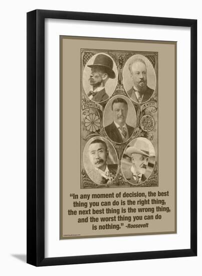 Moment of Decision-Wilbur Pierce-Framed Art Print