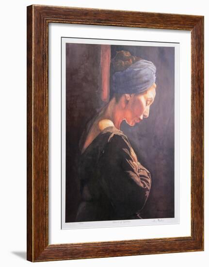 Moment of Reflection-Neville Clarke-Framed Collectable Print