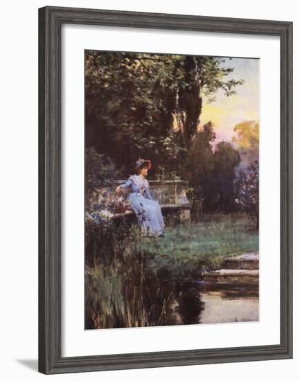 Moment's Peace-Alfred Augustus Glendenning-Framed Art Print